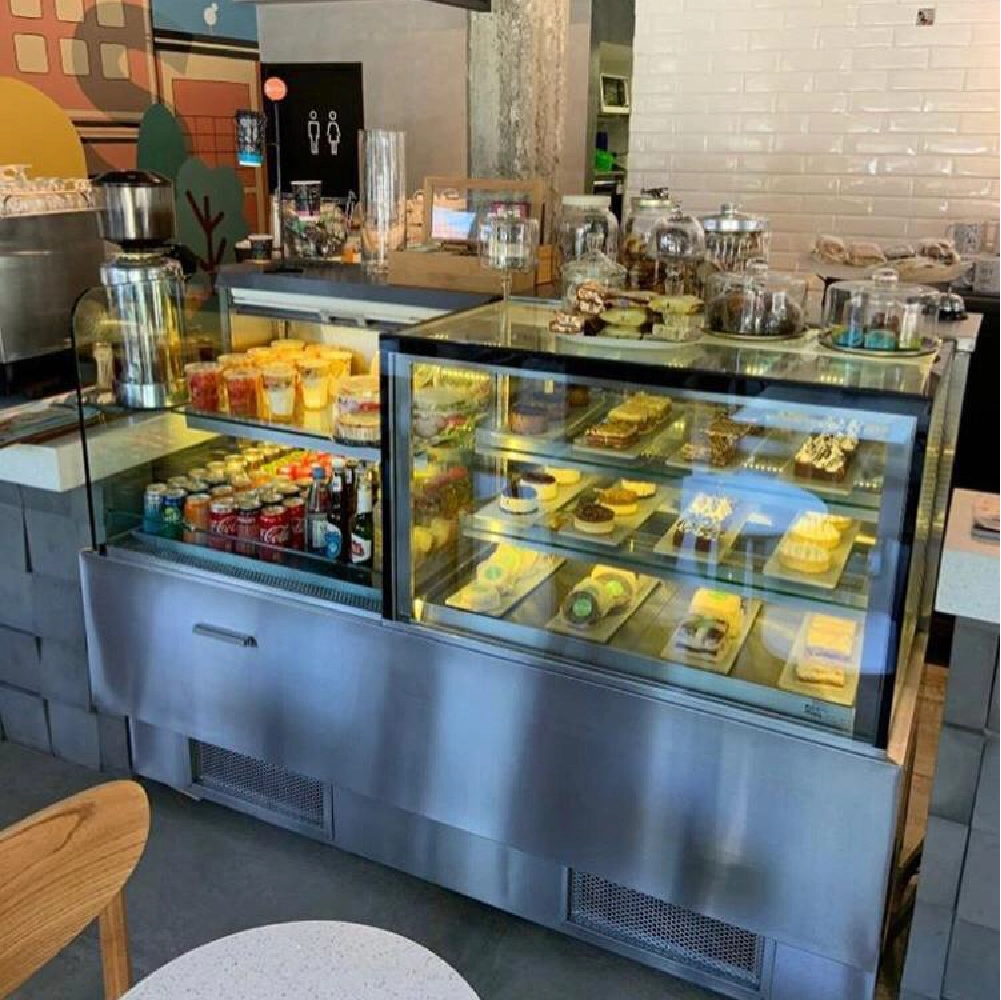 Heladera Exhibidora Dos Fríos - FRIMAQ Refrigeración